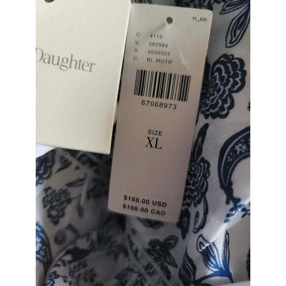 Favorite Daughter Floral Button-Down Shirt - New - Size XL - Picture 4 of 6